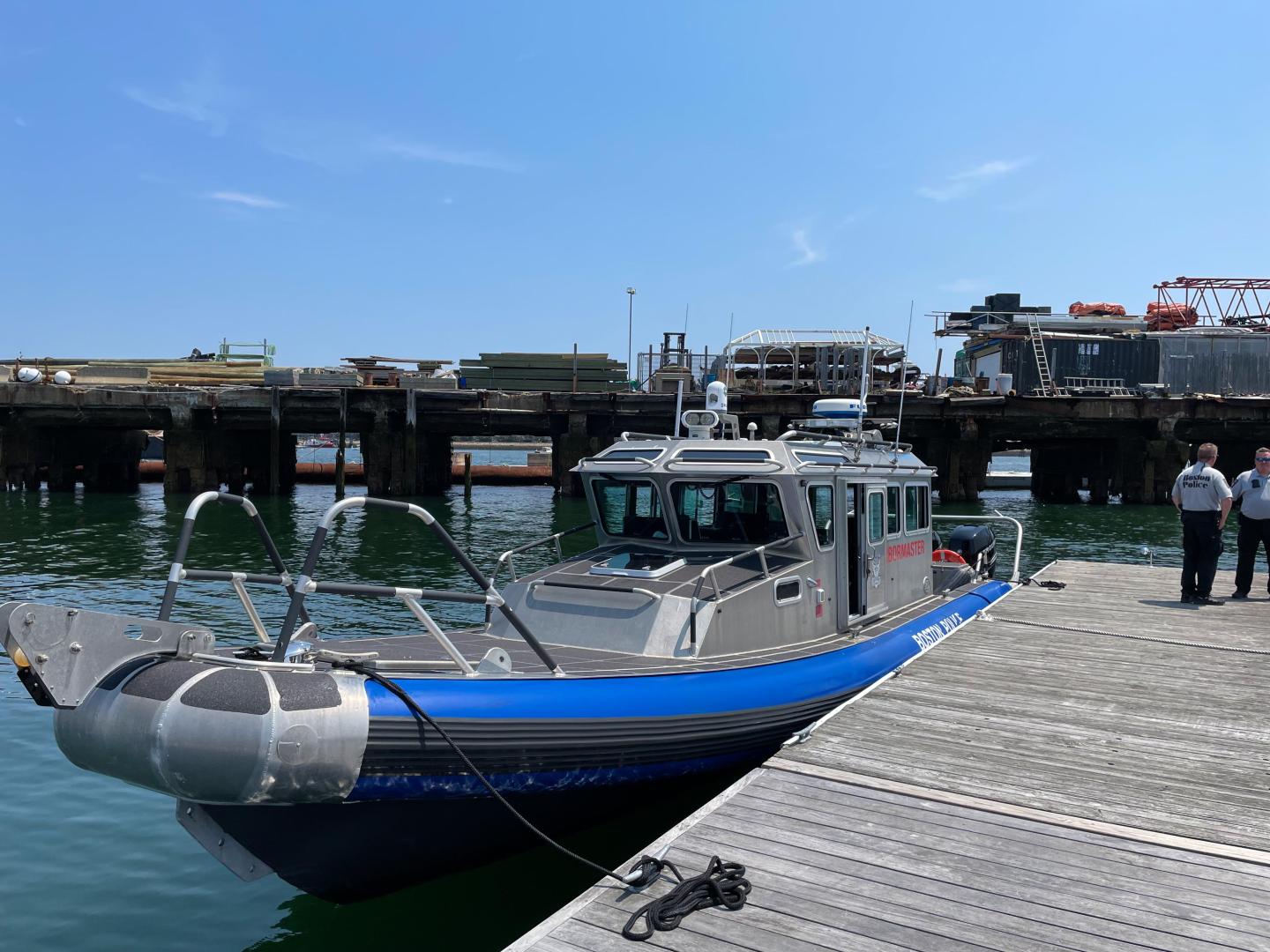 Boston Harbor Police at Kids in Boating Day