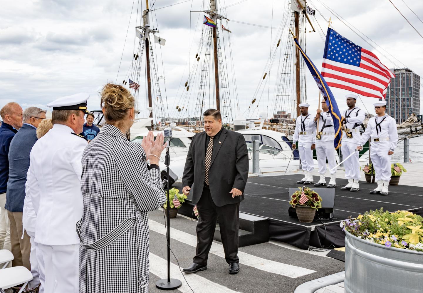 Todd Angily performs the National Anthem