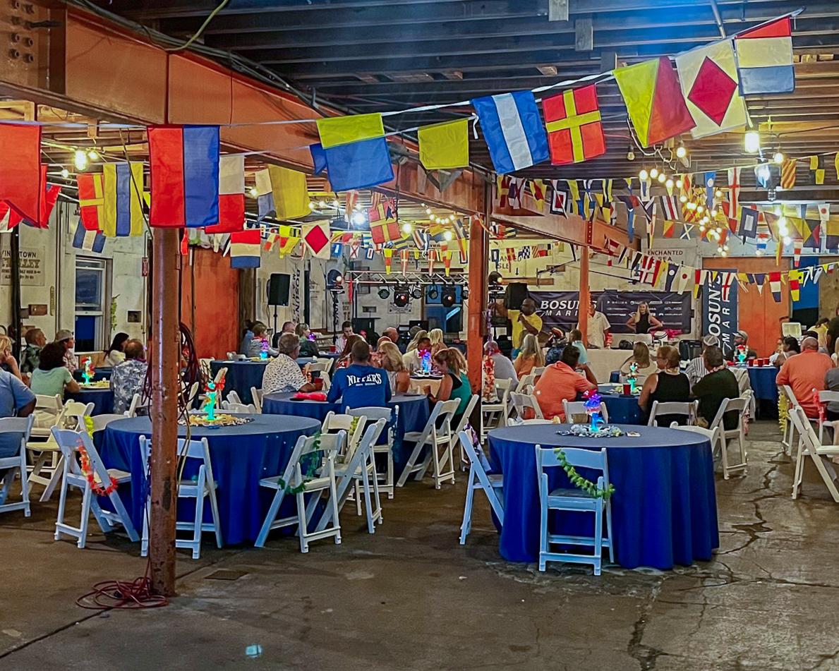 Bosun's Rendezvous in Provincetown 2023 dinner
