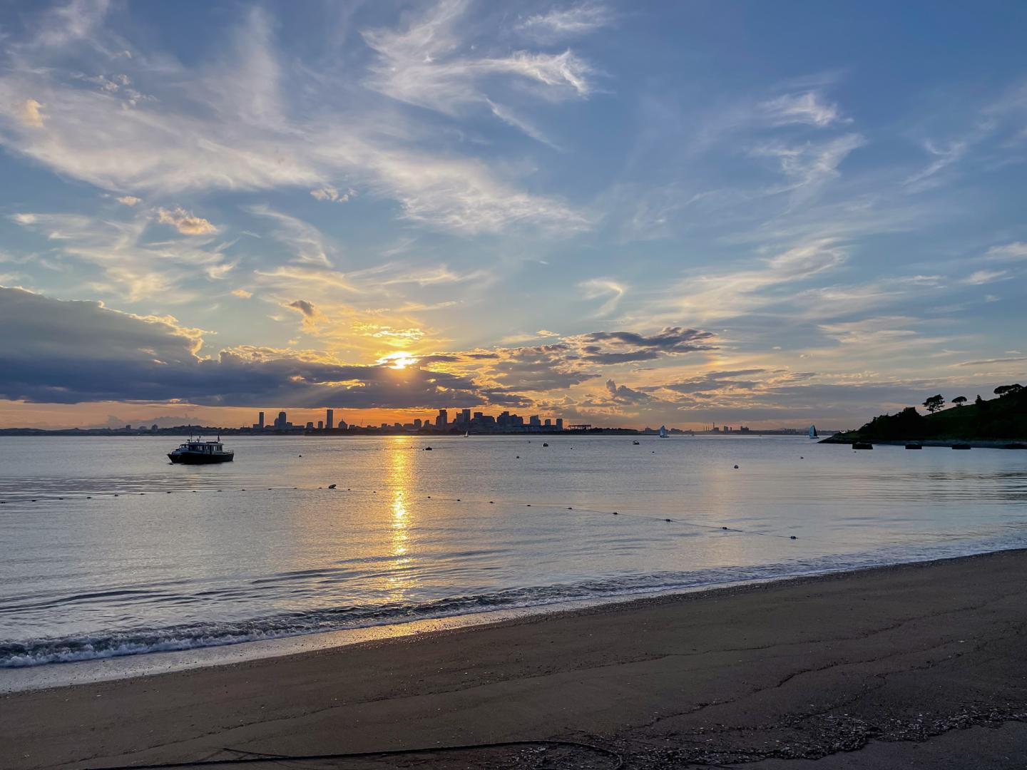 View from the Boston Harbor Islands
