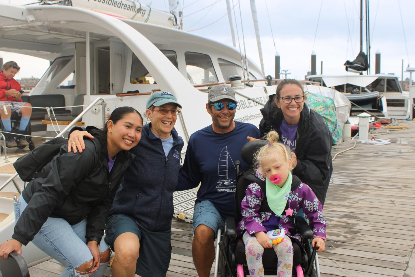 Impossible Dream Catamaran at Charlestown Marina