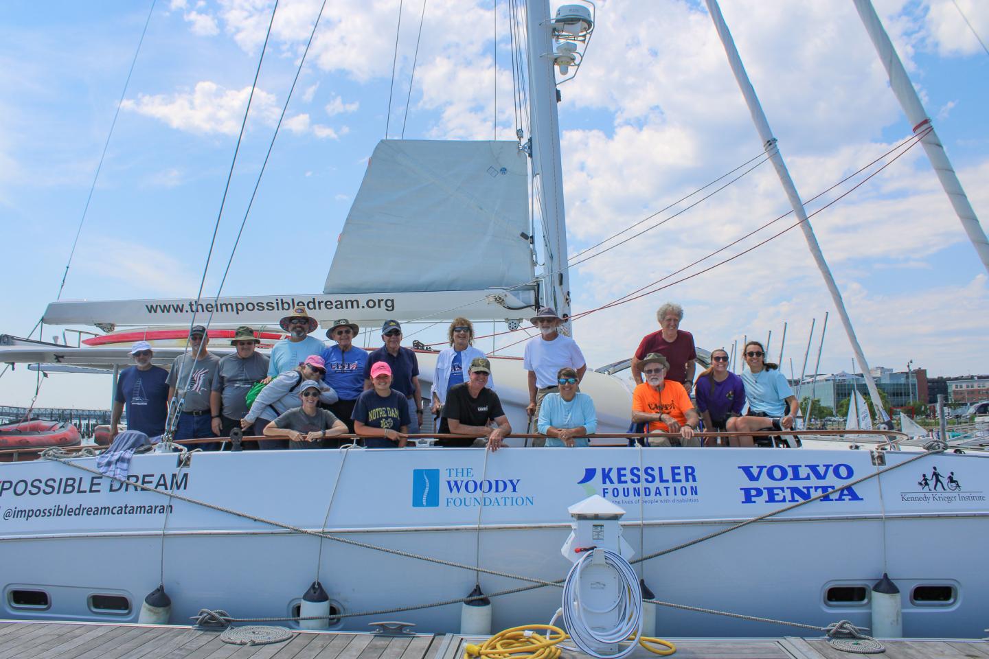 Impossible Dream Catamaran at Fore Points Marina