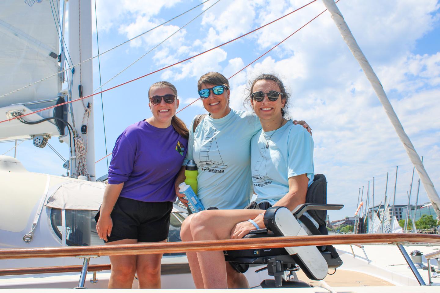 Impossible Dream Catamaran at Fore Points Marina