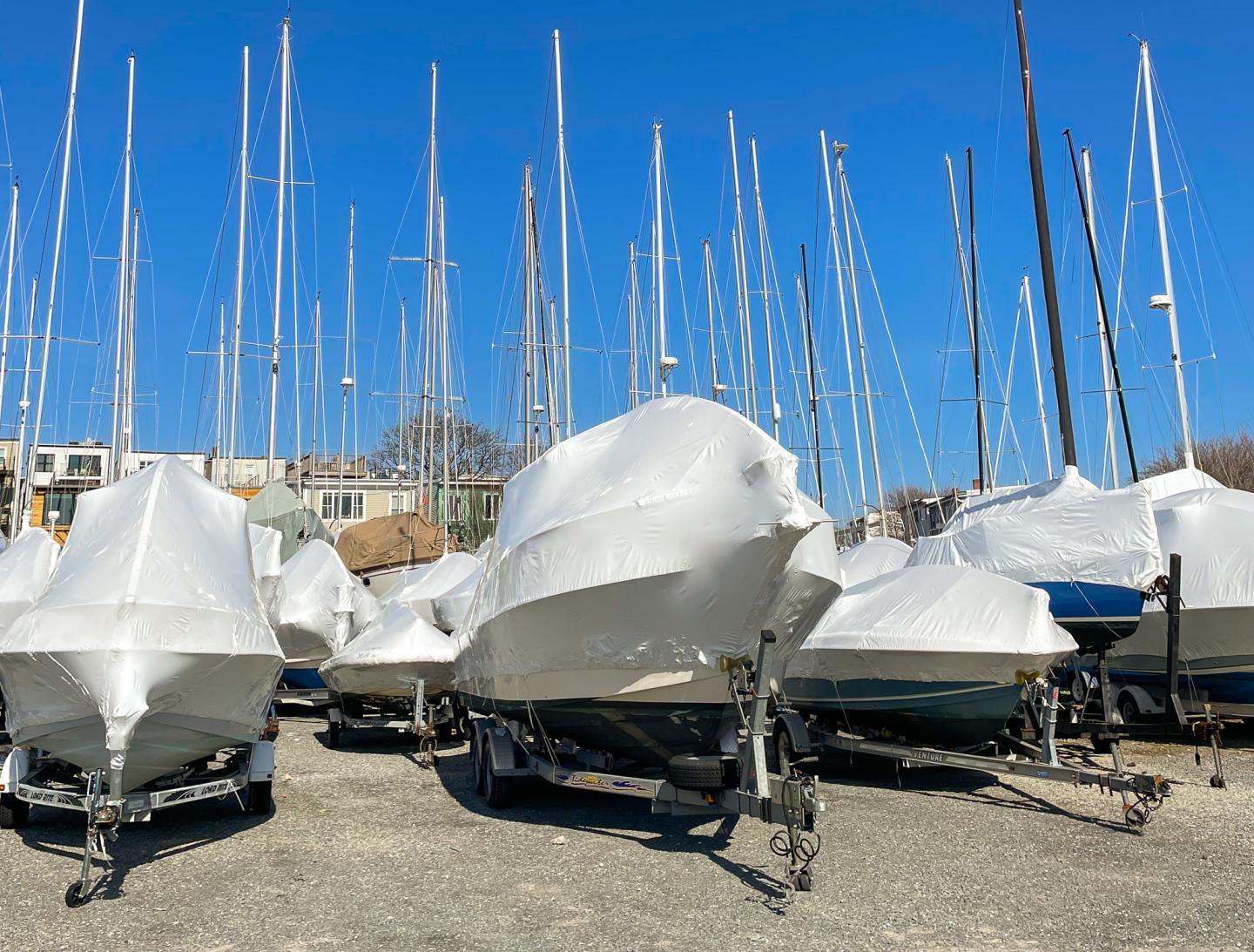 Vessels stored over the winter