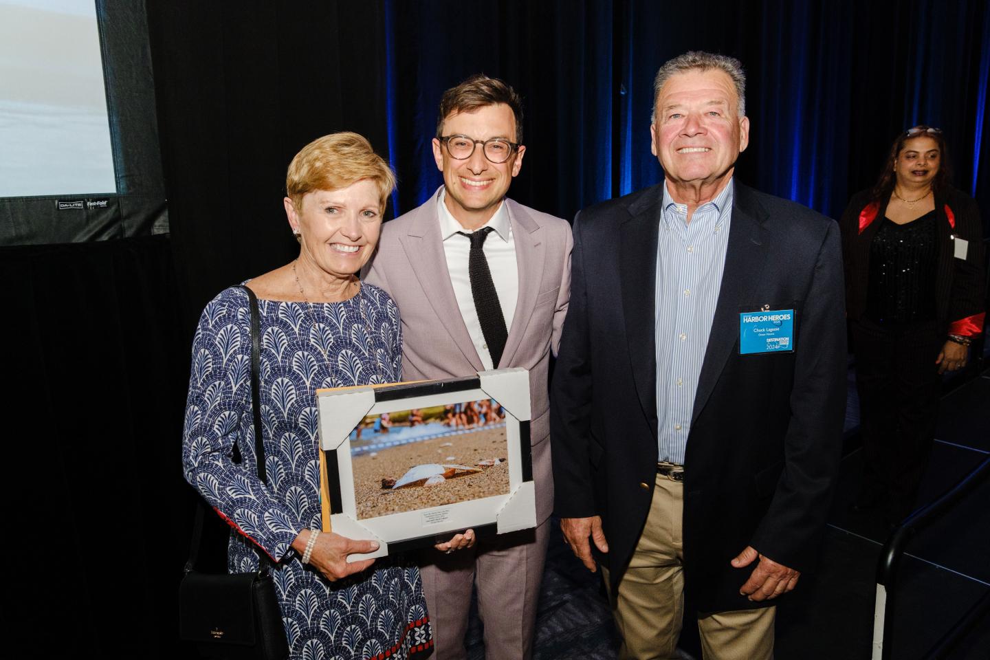 Ann and Chuck Lagasse awarded Harbor Heroes