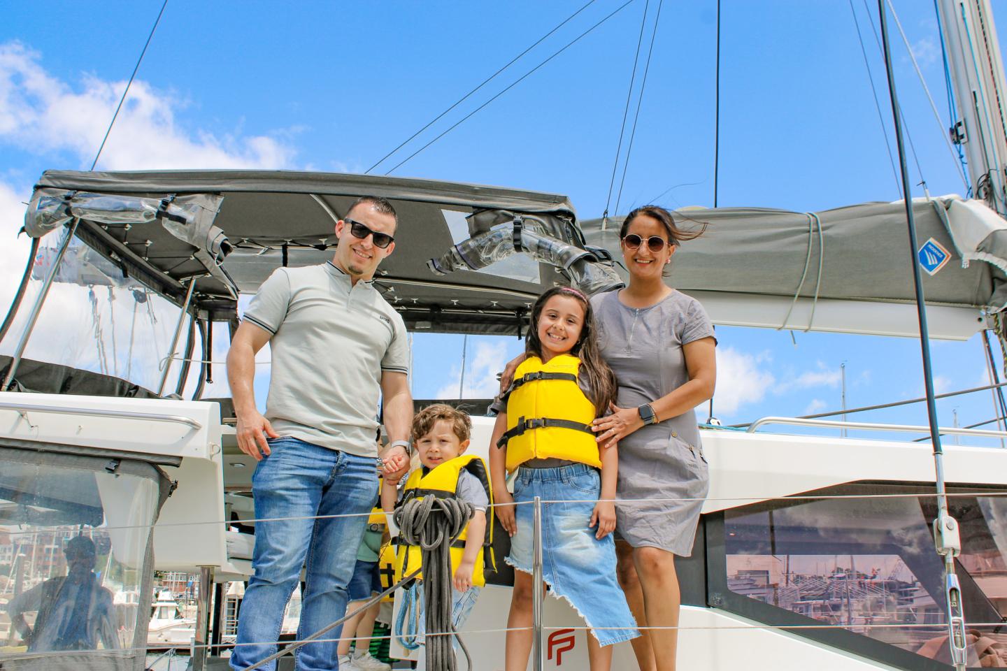 Sailtime catamaran